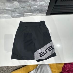 Nike Black and Gray Kids Shorts